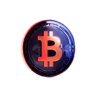 Unosząca się karta z wizualizacją danych analitycznych rynku kryptowalut